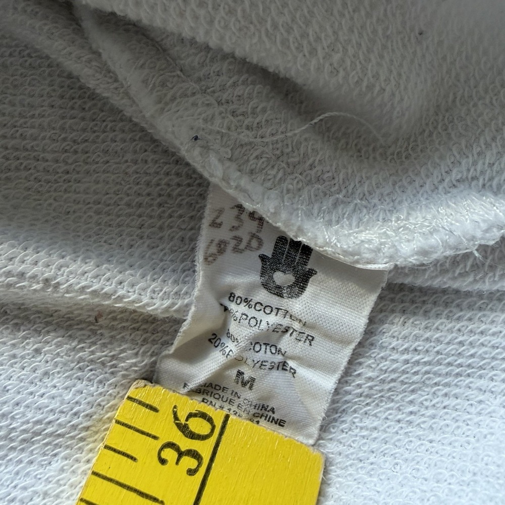 Spiritual Gangster Cropped Crewneck Sweatshirt Women's Medium White - Picture 9 of 9